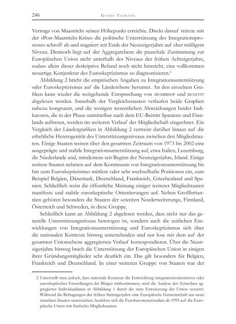 Die Politische Ökonomie der europäischen Integration - MPIfG