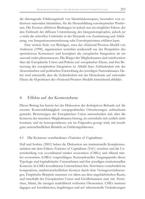 Die Politische Ökonomie der europäischen Integration - MPIfG