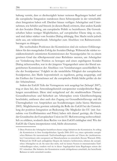 Die Politische Ökonomie der europäischen Integration - MPIfG