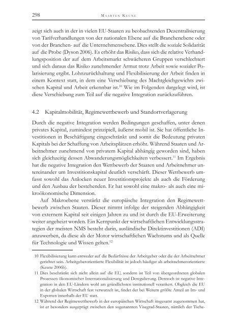 Die Politische Ökonomie der europäischen Integration - MPIfG