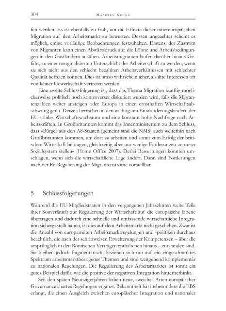 Die Politische Ökonomie der europäischen Integration - MPIfG