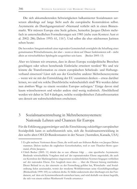 Die Politische Ökonomie der europäischen Integration - MPIfG