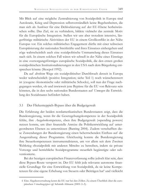 Die Politische Ökonomie der europäischen Integration - MPIfG