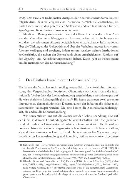 Die Politische Ökonomie der europäischen Integration - MPIfG