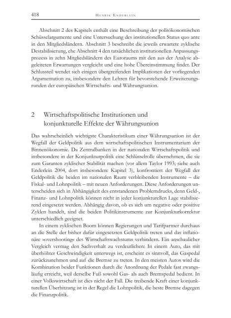 Die Politische Ökonomie der europäischen Integration - MPIfG