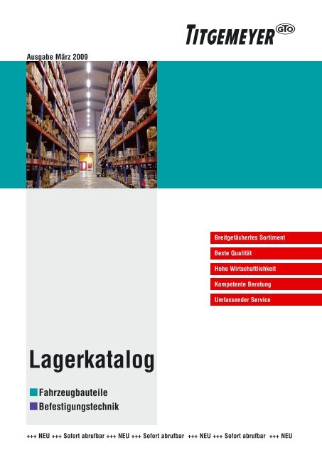Lagerkatalog - Titgemeyer