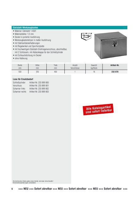 Lagerkatalog - Titgemeyer