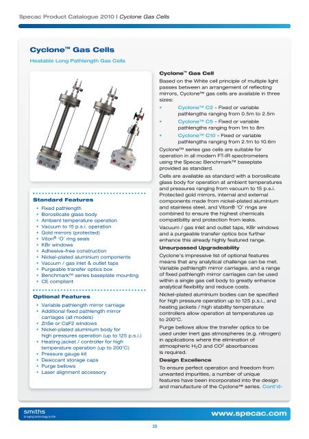 brilliant spectroscopy - Specac