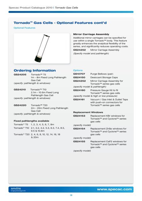 brilliant spectroscopy - Specac