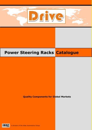 Power Steering Racks Catalogue - Atlas Auto