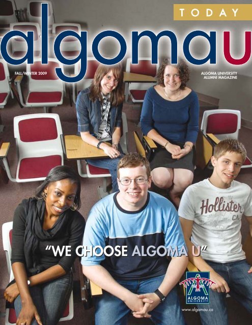 AU alumni mag Fall-Wint 09 - Algoma University