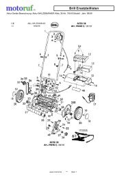 Brill Ersatzteillisten