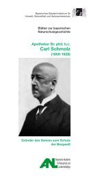 Carl Schmolz - Bayerische Akademie für Naturschutz und ...