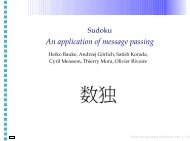 Sudoku - An application of message passing