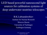 LED based powerful nanosecond light sources for calibration ...