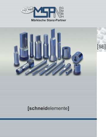 [schneidelemente] [SE] - Maerkische Stanz-Partner GmbH