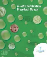 In-vitro Fertilization Procedural Manual - MTG - Medical Technology ...