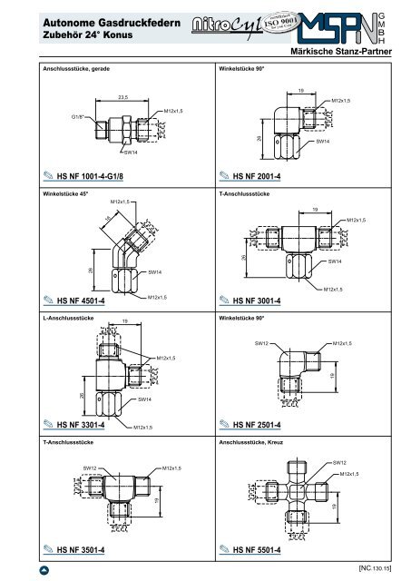 HS NF 2000-4-G1/8 - Maerkische Stanz-Partner GmbH