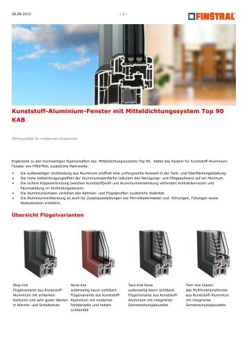 www.finstral.de - Kunststoff-Aluminium-Fenster mit ...