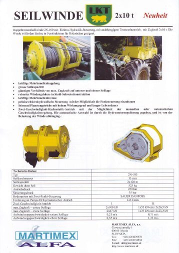 LKT Winde - MHD-Forsttechnik Müller-Habbel