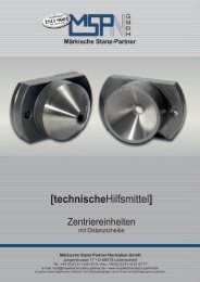 Zentriereinheiten - Maerkische Stanz-Partner GmbH