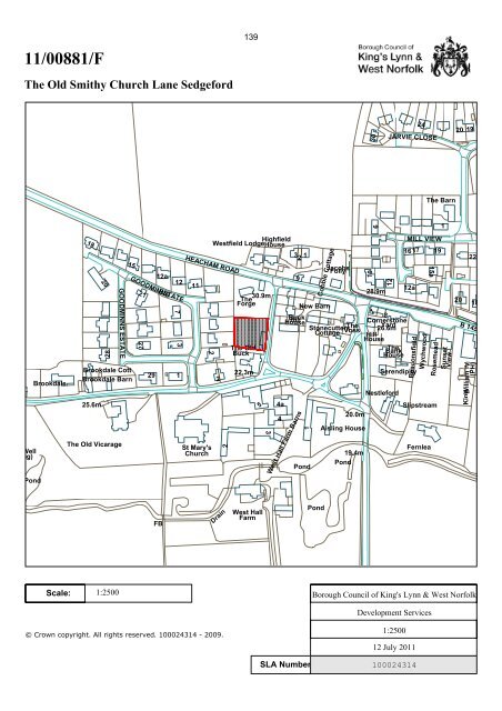 11/00713/F - Borough Council of King's Lynn & West Norfolk