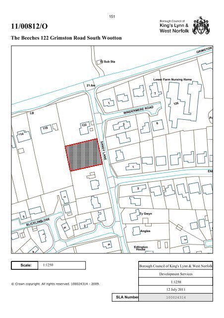 11/00713/F - Borough Council of King's Lynn & West Norfolk