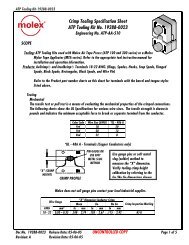 Crimp Tooling Specification Sheet ATP Tooling Kit No ... - Molex