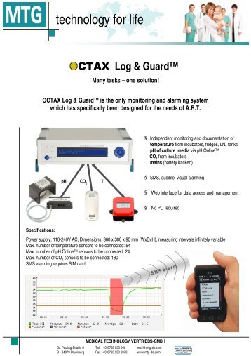 Log & Guardâ¢ Many tasks â one solution! OCTAX Log & GuardTM ...