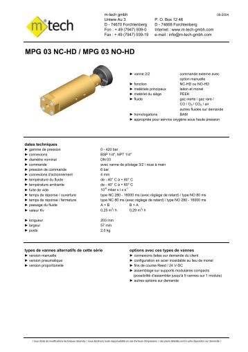 DS MPG 03 NC-HD_NO-HD-f-X - m-tech gmbh