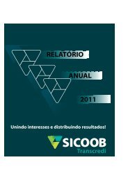 Relatório Anual 2011.cdr - sicoob transcredi