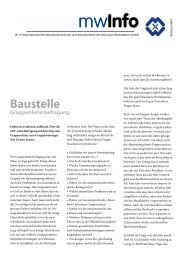 Baustelle - Die Mürwiker Werkstätten