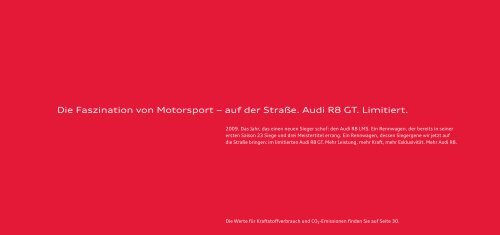 Katalog Audi R8 GT (PDF)