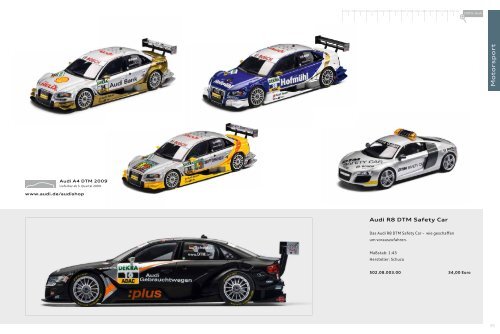 Audi collection Miniaturen