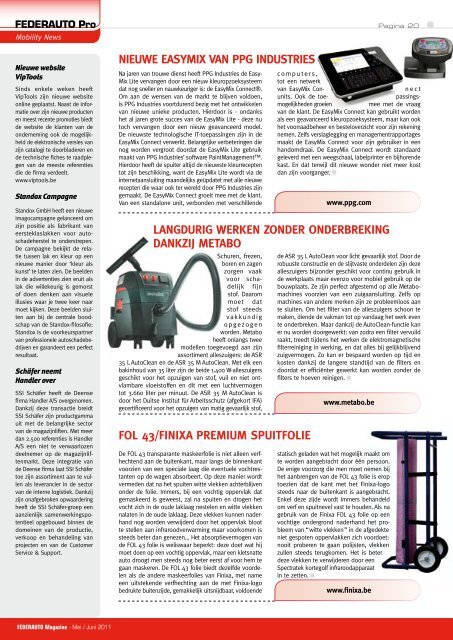 Banden - Federauto Magazine