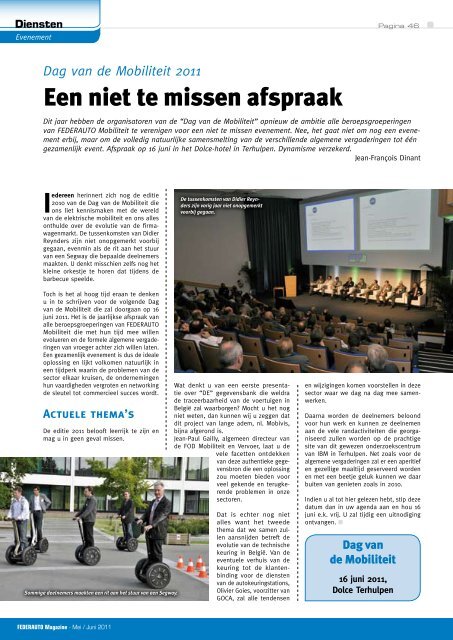 Banden - Federauto Magazine