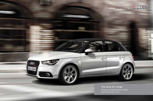 Build your Audi > Audi A1 Sportback, A1 Range