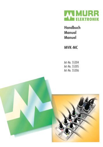 5 MVK-MC-Modul-Anschlusstechnik - Murrelektronik