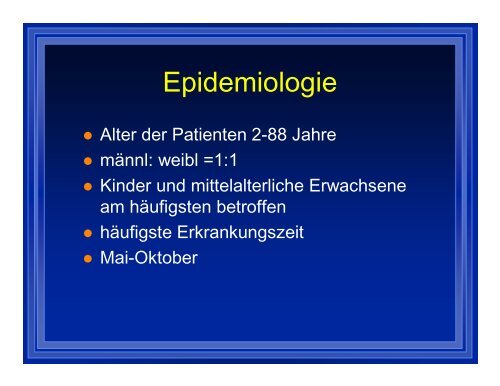 Borreliose im Kindes- u. Jugendalter