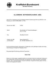 Kraftfahrt-Bundesamt - e46fanatics.de