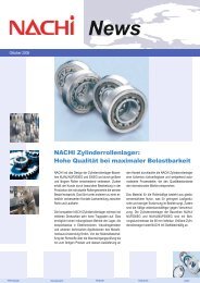 NACHI Zylinderrollenlager: Hohe  Qualität bei maximaler Belastbarkeit