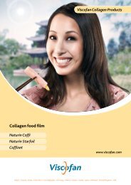 Collagen food film from Naturin - Viscofan