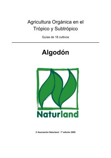 algodón (pdf-archivo, 227 KB) - Naturland