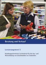 Lernarrangement 5 Beratung und Verkauf - MWV