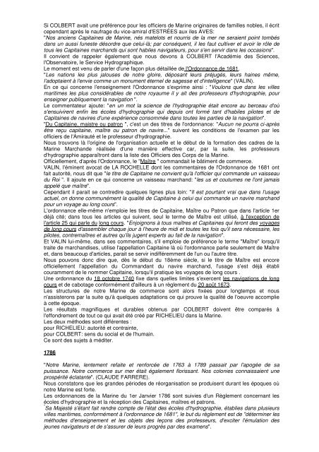 B) Historique du Brevet de - Association des Capitaines au Long ...