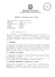 Relatorio Certifica e Parecer de Auditoria do Orgao - Ministério da ...