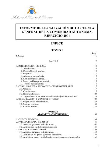 siglas - Audiencia de Cuentas de Canarias