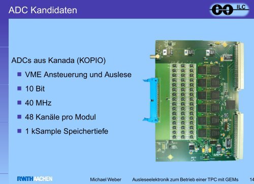 Michael Weber - Server der Fachgruppe Physik der RWTH Aachen