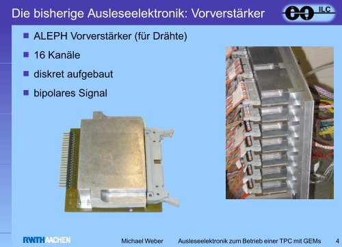 Michael Weber - Server der Fachgruppe Physik der RWTH Aachen