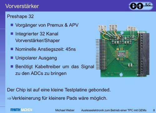 Michael Weber - Server der Fachgruppe Physik der RWTH Aachen